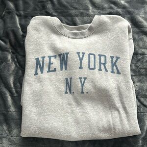 John Galt grey crewneck